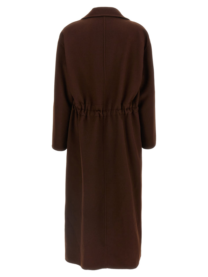 Fabiana Filippi Dressing Gown Coat Coats and Trench Coats - Brown | 9f769d8a6cd36352d13cefaacb870b8f12577734