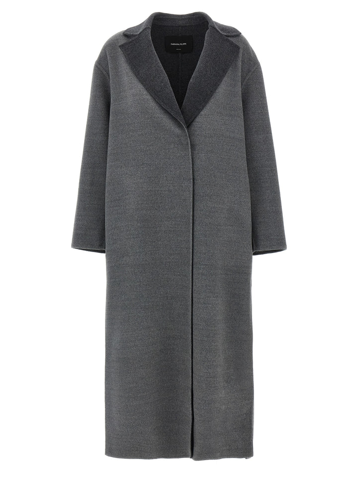 Fabiana Filippi Dressing Gown Coat Coats and Trench Coats - Gray | fc2cdc51552f374acfd8ff0cd39dd7644d214a45