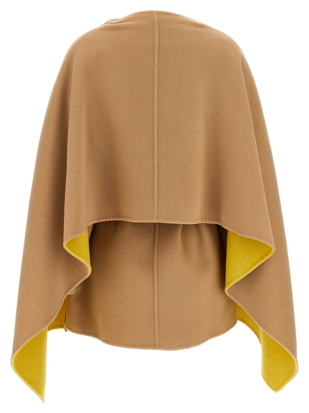 Caban With Cape Coats, Trench Coats Beige