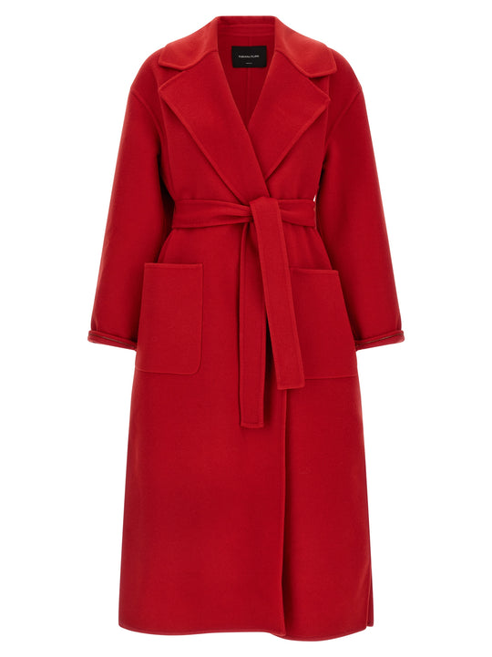 Cashmere Wool Coat Coats And Trench Coats Red