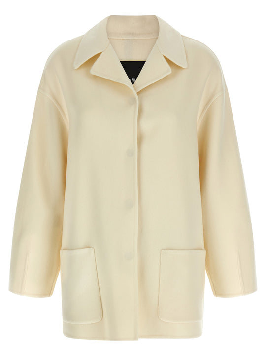 Cashmere Coat Coats And Trench Coats White