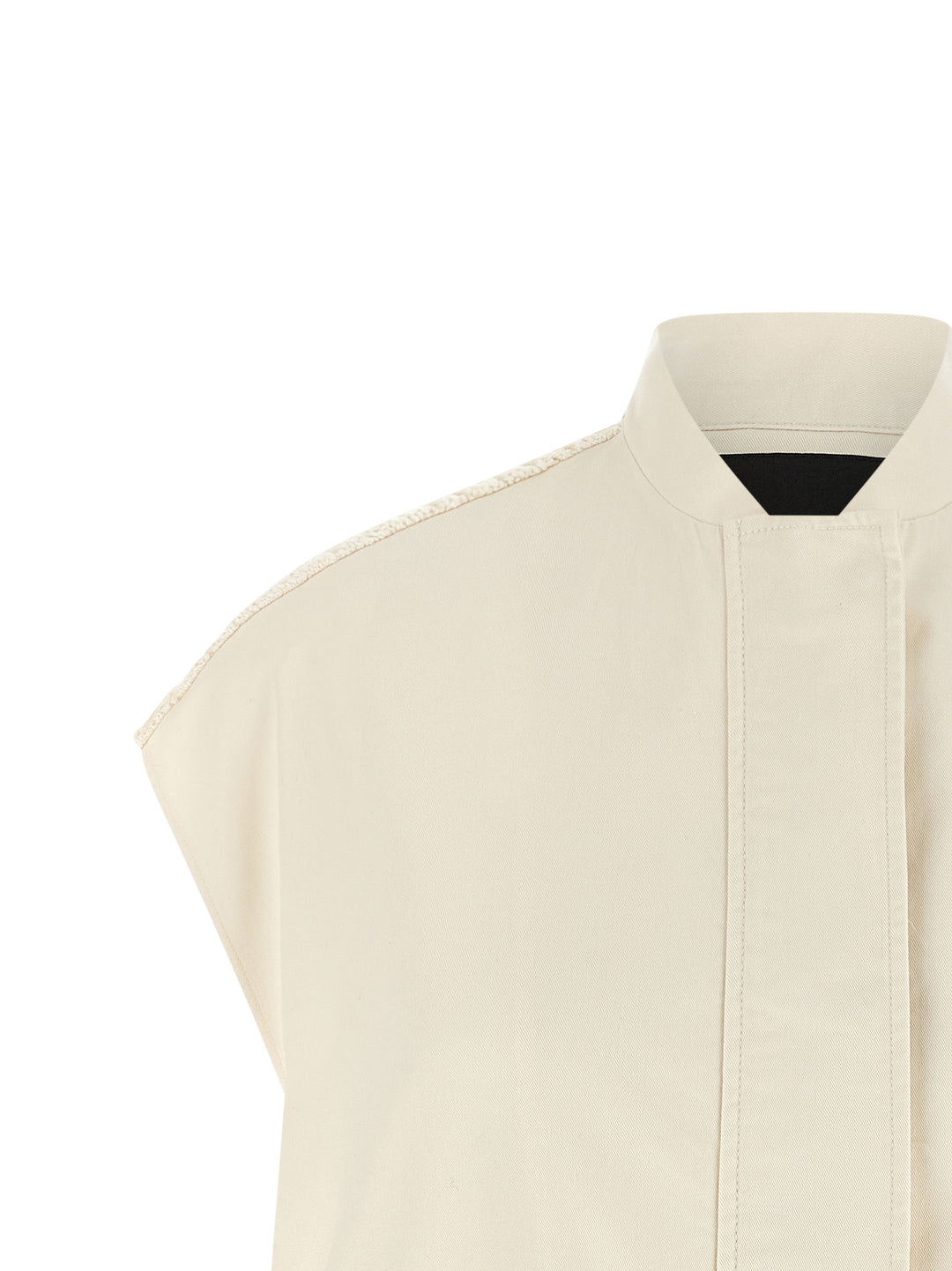 Fabiana Filippi Crochet Vest Gilet - Beige | 827984bae78b889809d17f5af436c70bbc3ec044