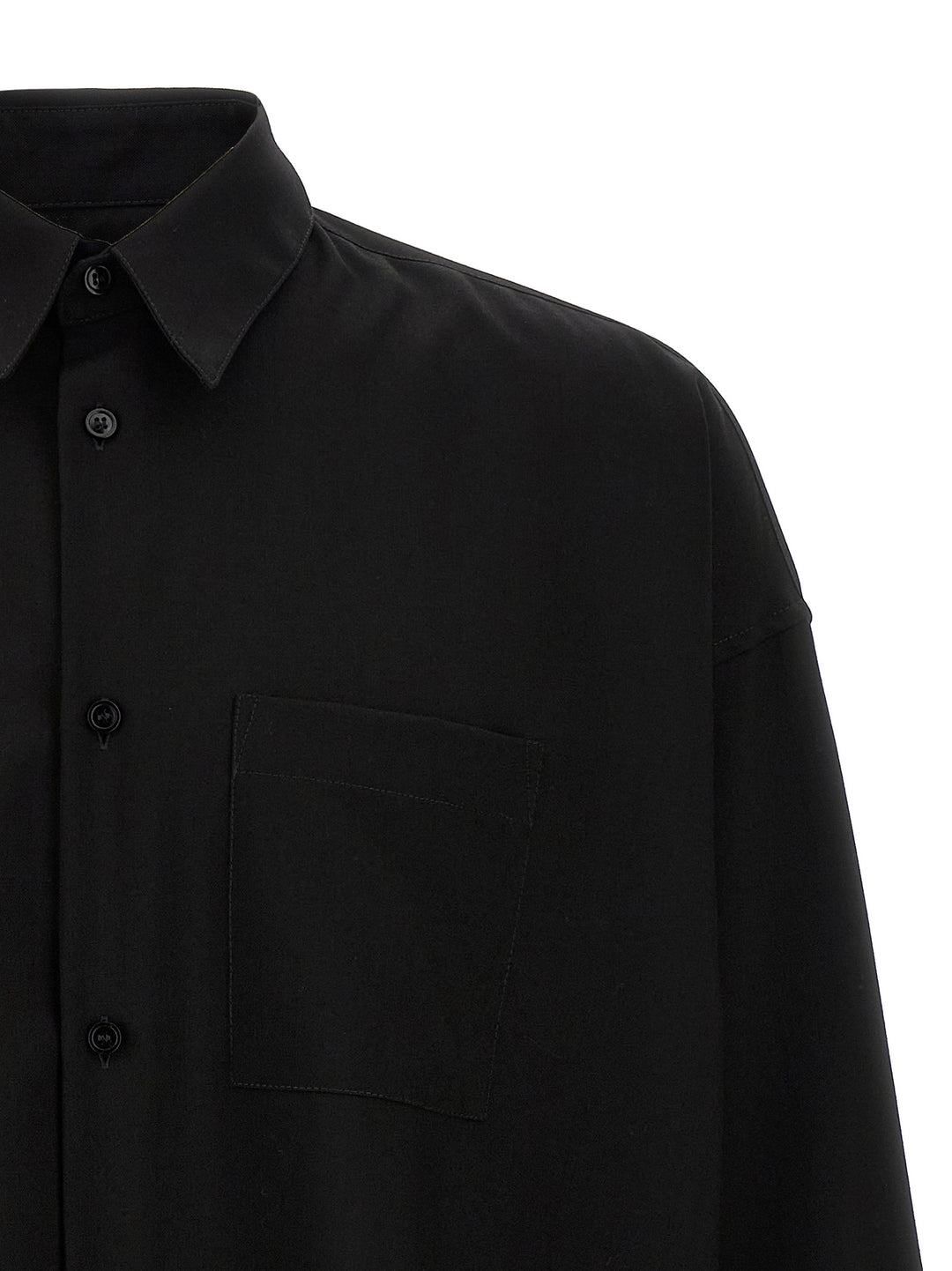 Marni Cool Wool Shirt Shirt and Blouse - Black | c1a8c65631d03bb3161d948cd9684f1602e6ff61