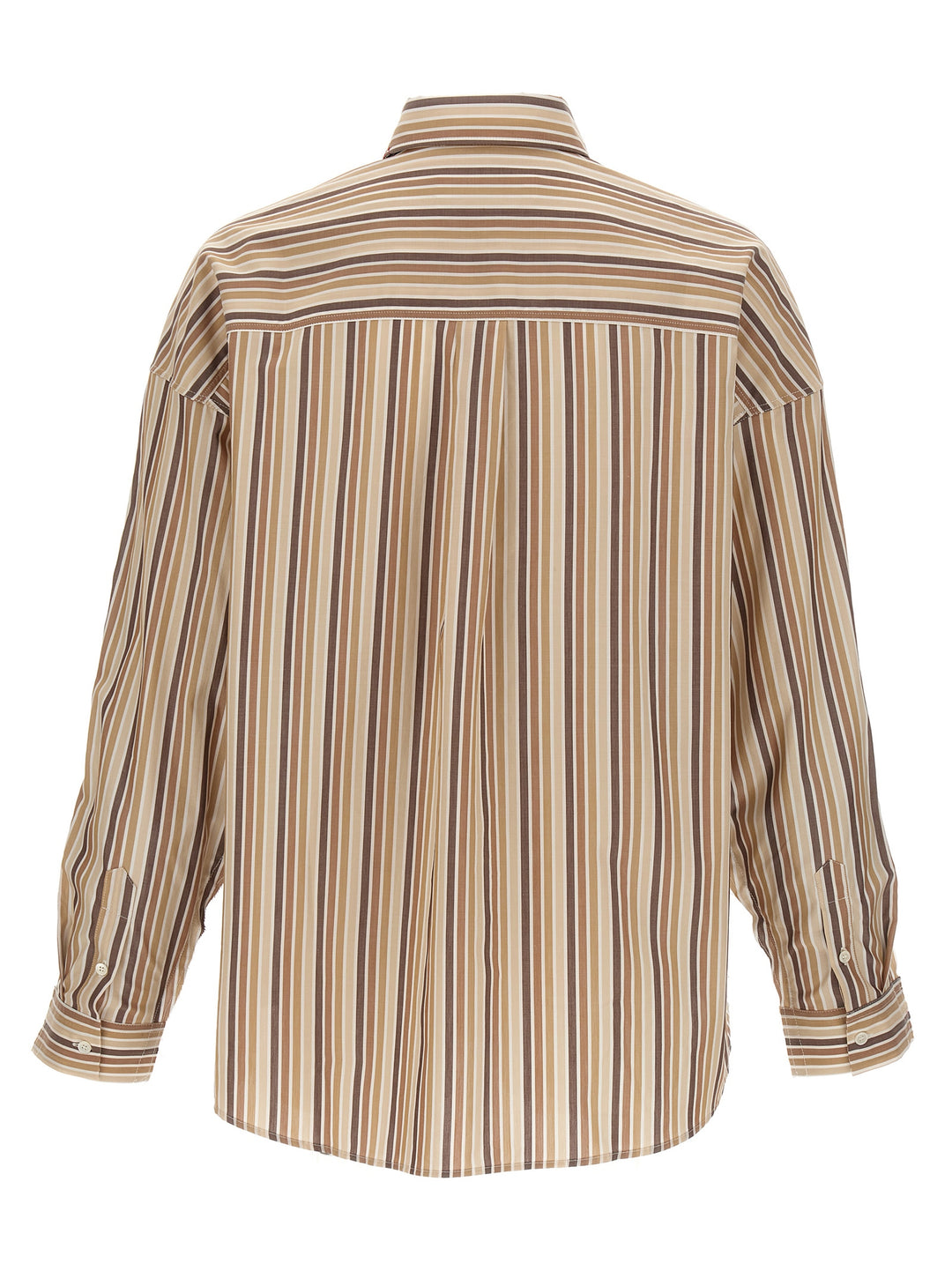 Unfinished Striped Shirt Shirt, Blouse Multicolor