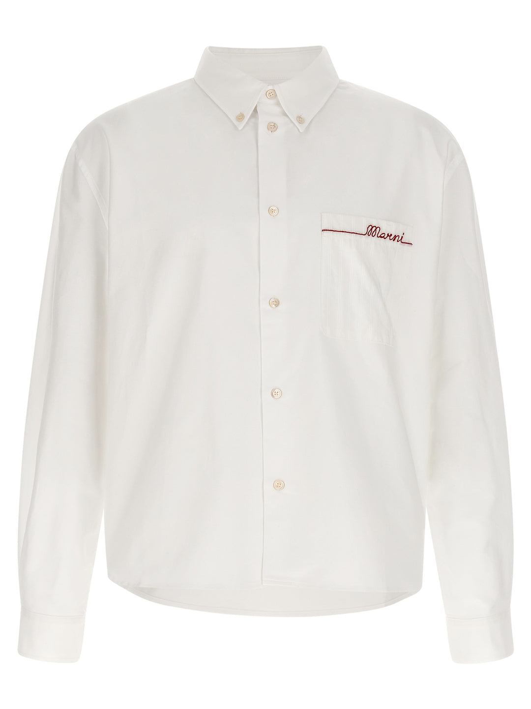 Marni Embroidery Shirt Shirt and Blouse - White | 5c184ef4507f62fe65c5ca885aac0fb63f7e00a4