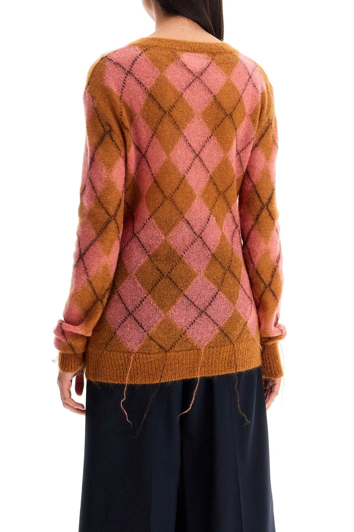 Distressed Mohair Pullover