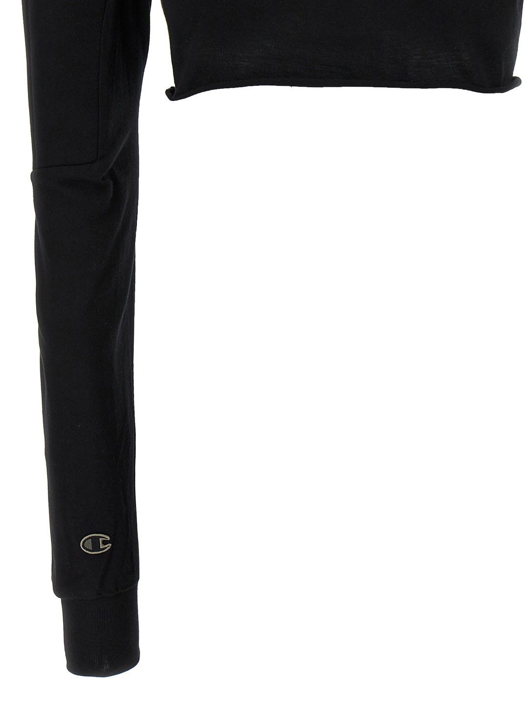 Rick Owens Champion X Rick Owens Sweater Sweaters and Cardigans - Black | e5f08b814321edb40601ecb5166e8ed3a6e7340d