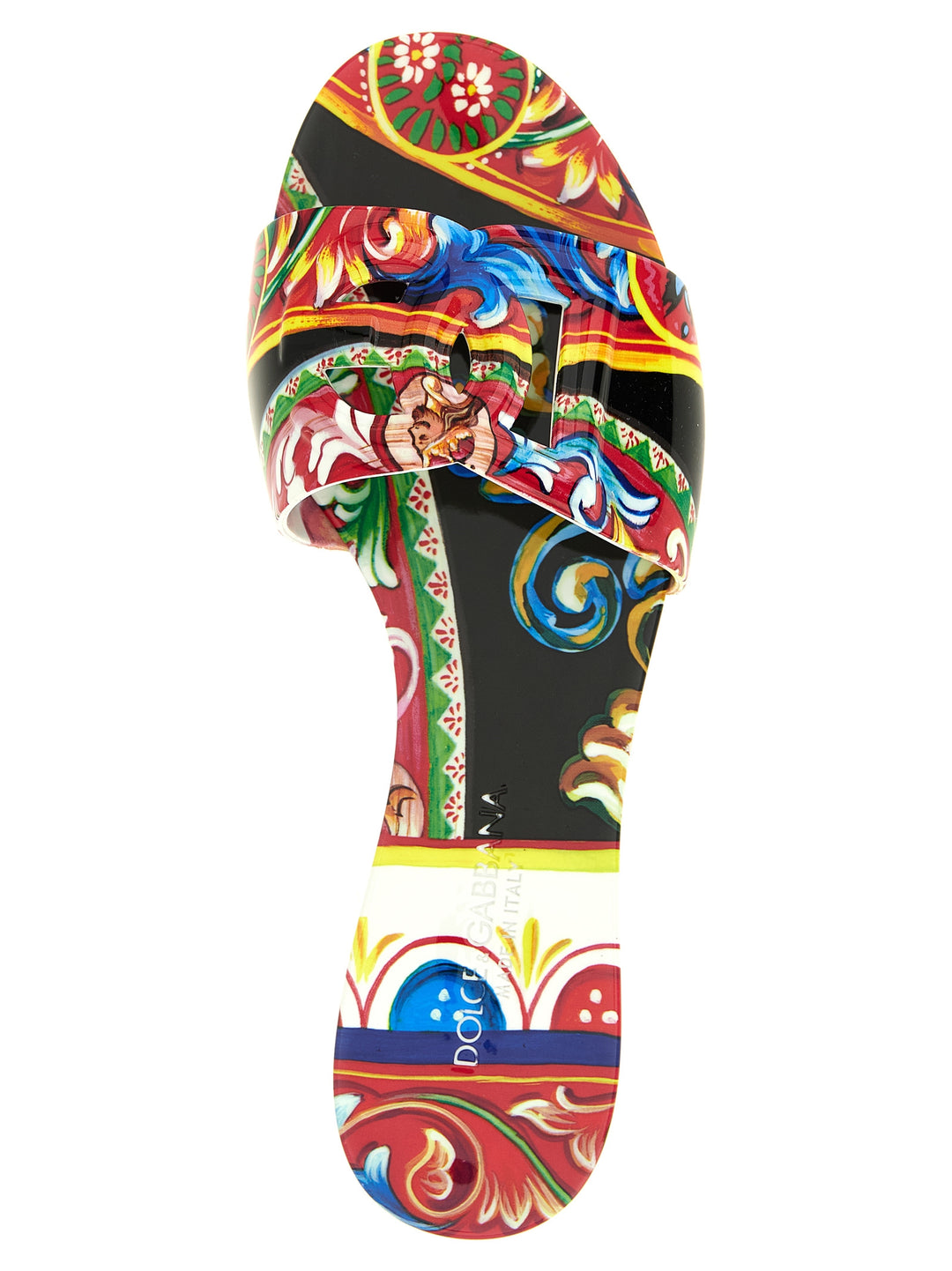 Dolce & Gabbana Bianca Sandals - Multicolor | 13e9f7d348392b8d07b3d9735b9f8b55d4d1e2ee