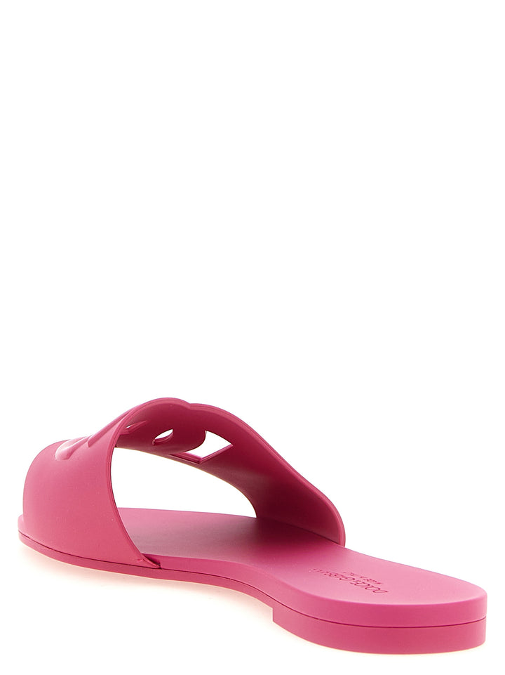 Dolce & Gabbana Bianca Sandals - Fuchsia | c0248c022e01f0e87f3809e7fd4e19ba6c587a48