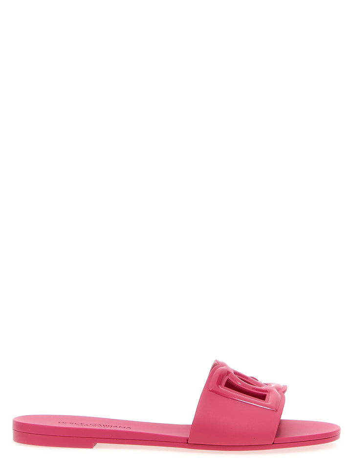 Dolce & Gabbana Bianca Sandals - Fuchsia | f6ff1a0ee2e188ce176950388a8e10a8b2f3ee5a