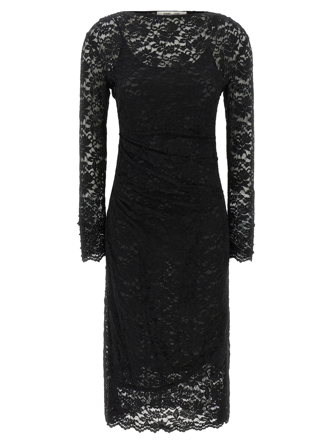 Diane Von Furstenberg Darrius Dresses - Black | 0c1146b2330eb5909dce0049592947b44baebb09