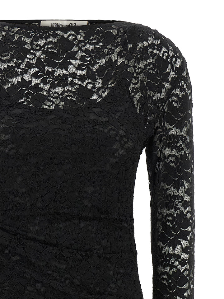 Diane Von Furstenberg Darrius Dresses - Black | f998391131ecc7797d75381a81253cd4d3af4097