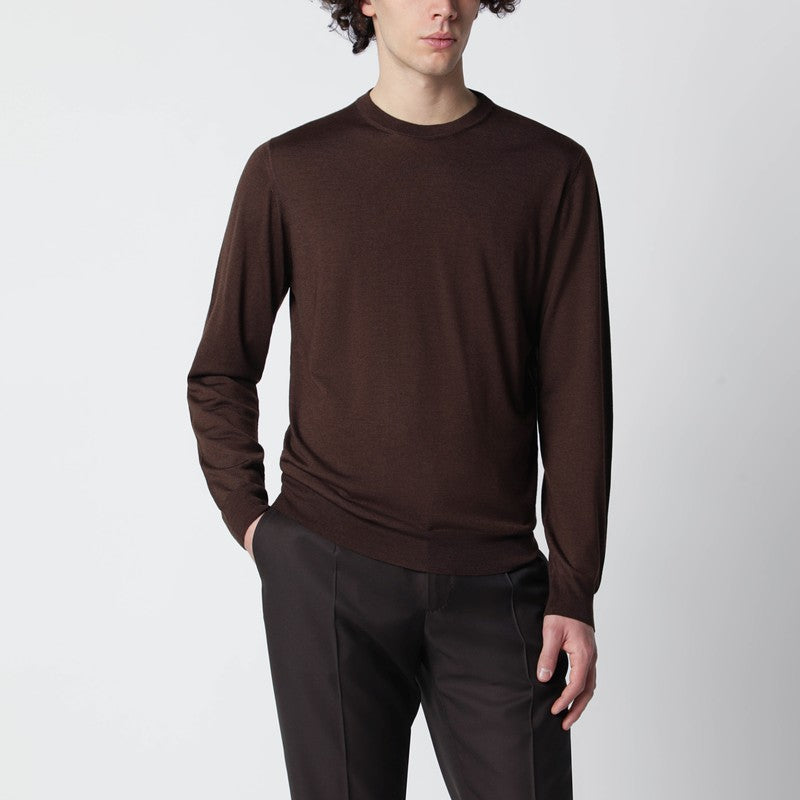 Drumohr Shirts & Tops - Brown | 5c9b5a9651f0927e48ff1e99cbfb929a875985e4
