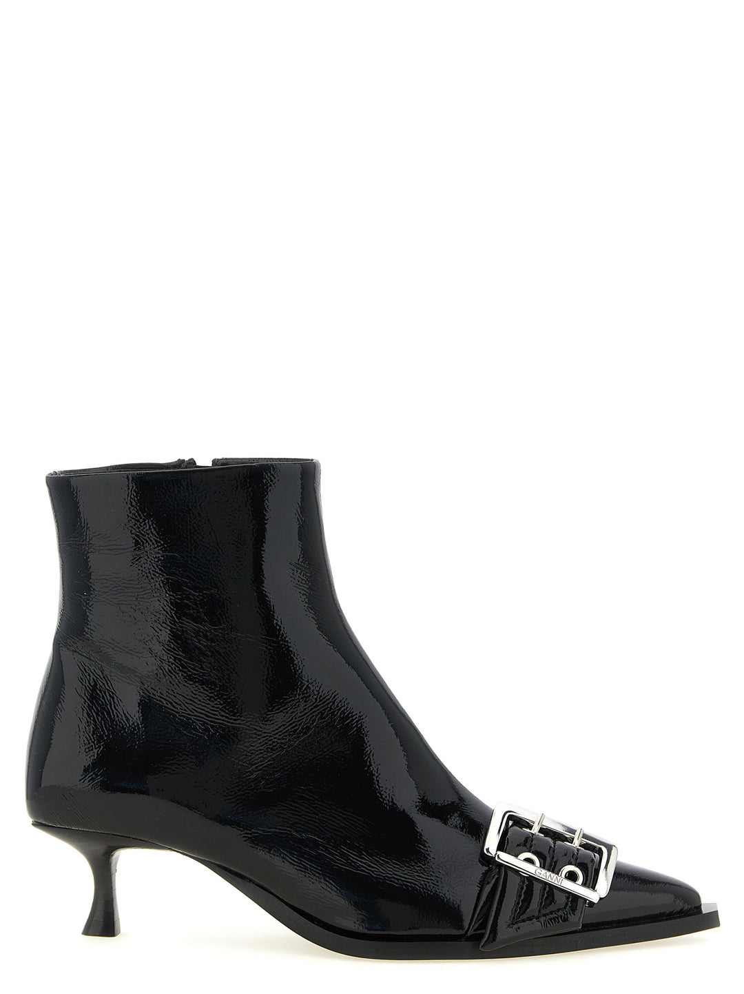 Ganni Buckle Boots and Ankle Boots - Black | 56457780eacb638b9f16e9764406e9fe6dd3955e