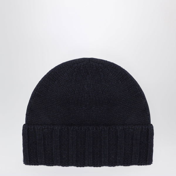 Navy Cashmere Beanie