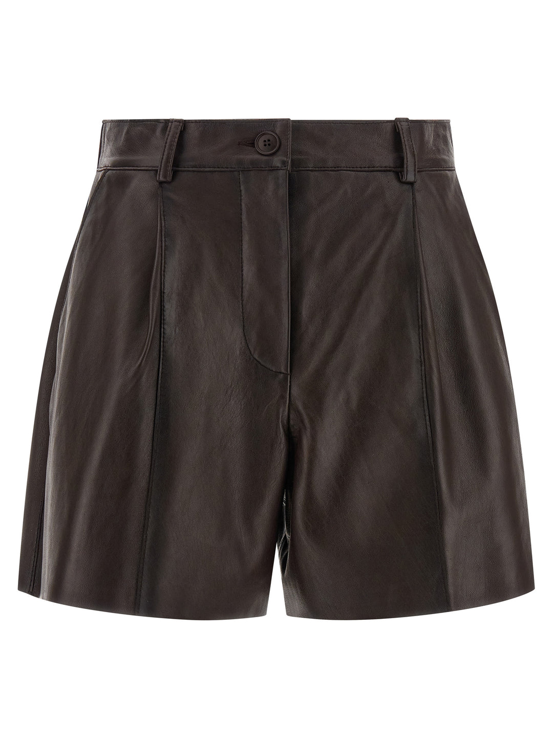 P.A.R.O.S.H. Maciock25w Bermuda and Short - Brown | 2a225d0fadff5dbcfb85b57c5f26838b07b90551