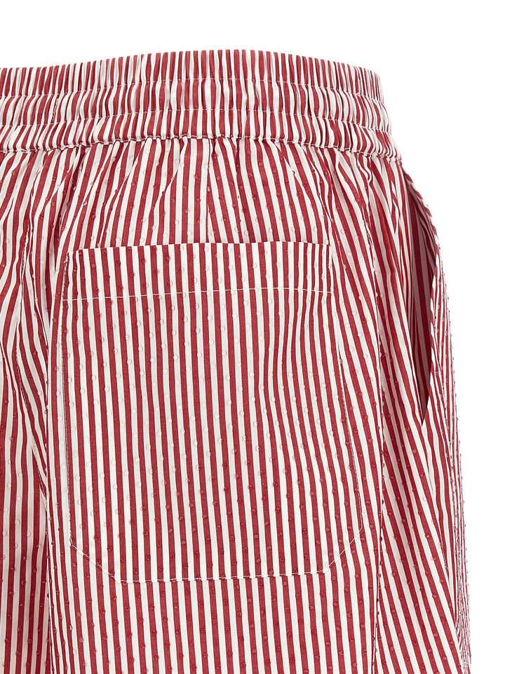 P.A.R.O.S.H. Cashine Bermuda and Short - Red | 563b1887d05b829a65292a6ea5090f12503d6934