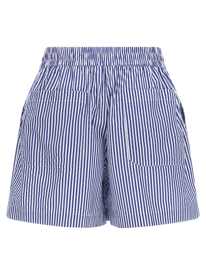 P.A.R.O.S.H. Cashine Bermuda and Short - Blue | 5be09431130af8b162237f21aa9eba1d1f6a245f