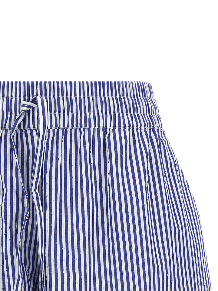 P.A.R.O.S.H. Cashine Bermuda and Short - Blue | 1c7a36c1703ddcd4324c3d00aa07b6dbb668d9c0