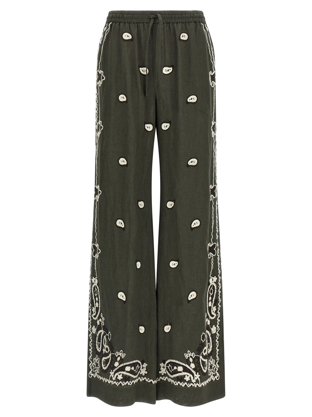 P.A.R.O.S.H. Beach26 Pants - Green | 24c86850e228384b29210dc4b76a667a108ded3e