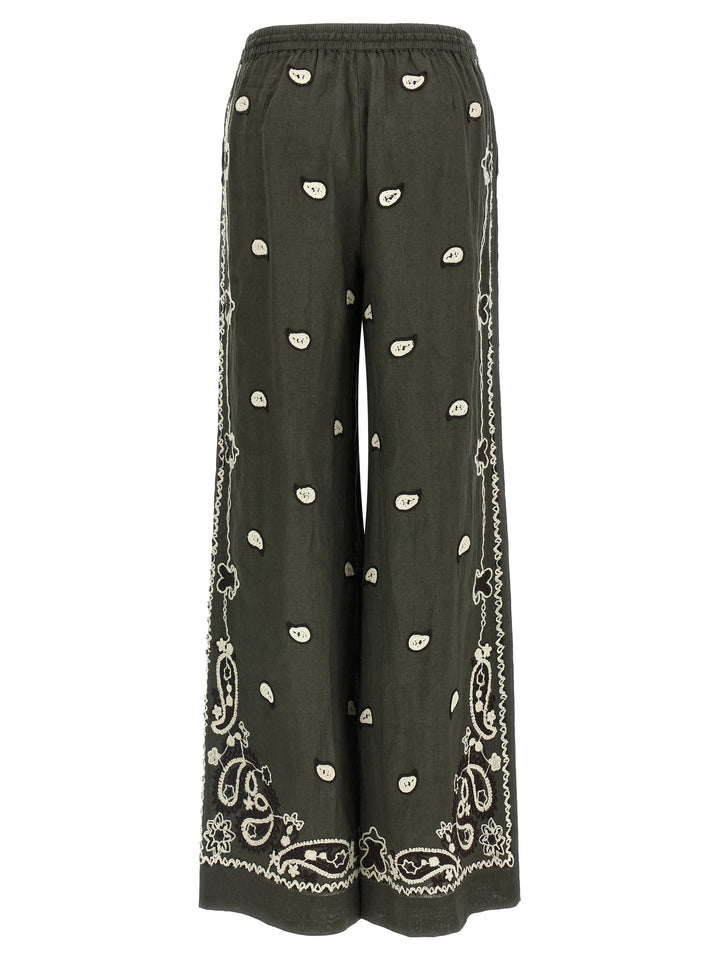 P.A.R.O.S.H. Beach26 Pants - Green | feed090025db34cc9282d701c247caea987426d0