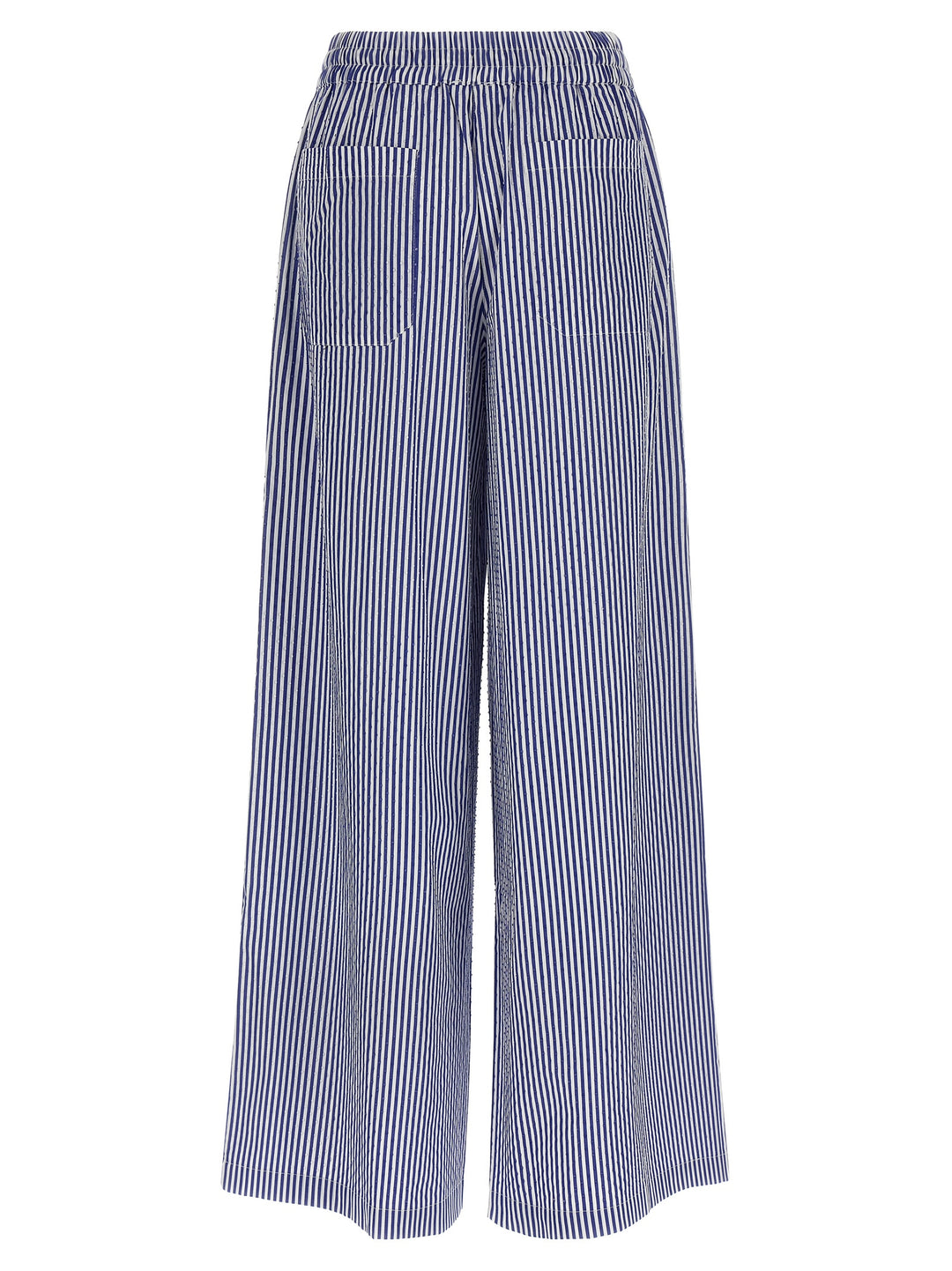 P.A.R.O.S.H. Cashine Pants - Blue | bcdb73445aa4397e4ca39784cbe931b16599b3c8