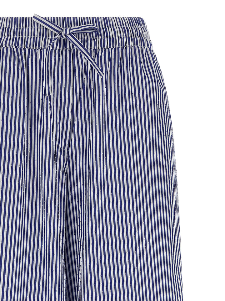 P.A.R.O.S.H. Cashine Pants - Blue | 243703eb1f108ff90be0c2045f9074af3cdfb68f
