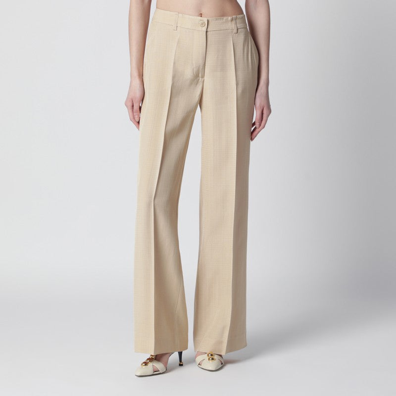 P.A.R.O.S.H. Pants - Beige | caa2347ebb3274c3b22a815b840c805520a65924