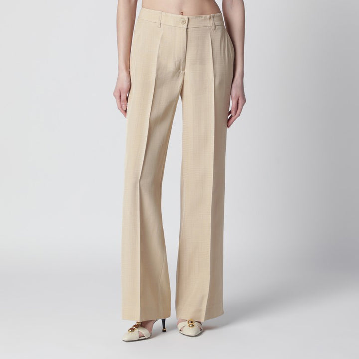 P.A.R.O.S.H. Pants - Beige | caa2347ebb3274c3b22a815b840c805520a65924