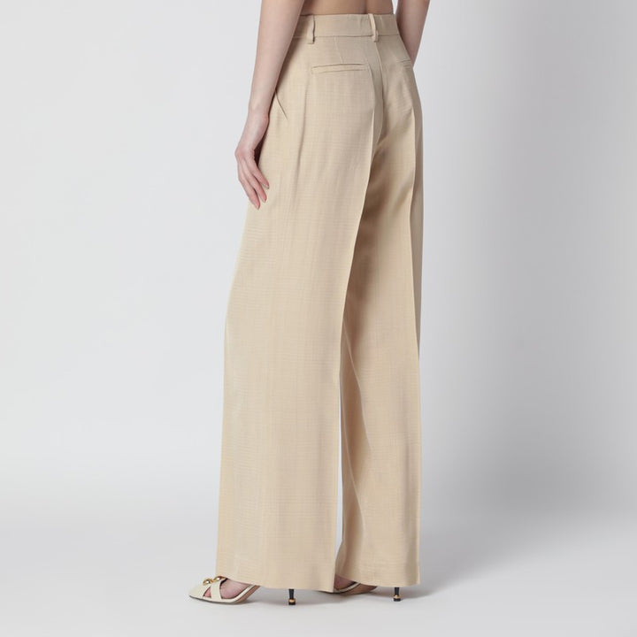 P.A.R.O.S.H. Pants - Beige | 75012fb2a7cc36f484bffc358b77a1d8e77a5b5b