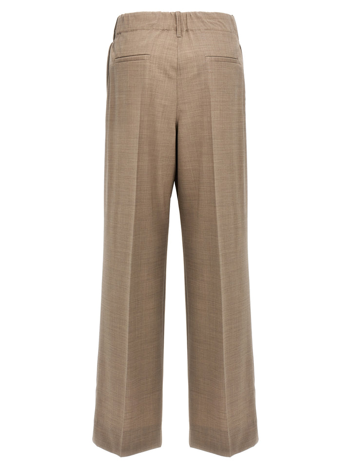 Wool Pants Gray