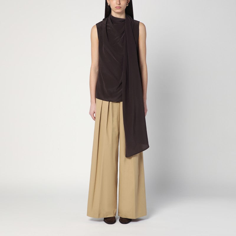 P.A.R.O.S.H. Shirts & Tops - Brown | c00034c74369261555ef8383ab97a8e3dca1845d