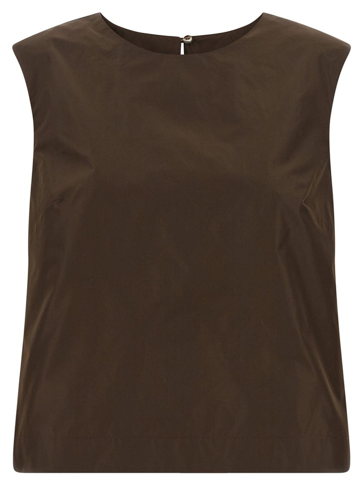 P.A.R.O.S.H. Pimpy26 Tops - Brown | d5a657f85a4efbb514ed0bbc1814c5da85cfeec3