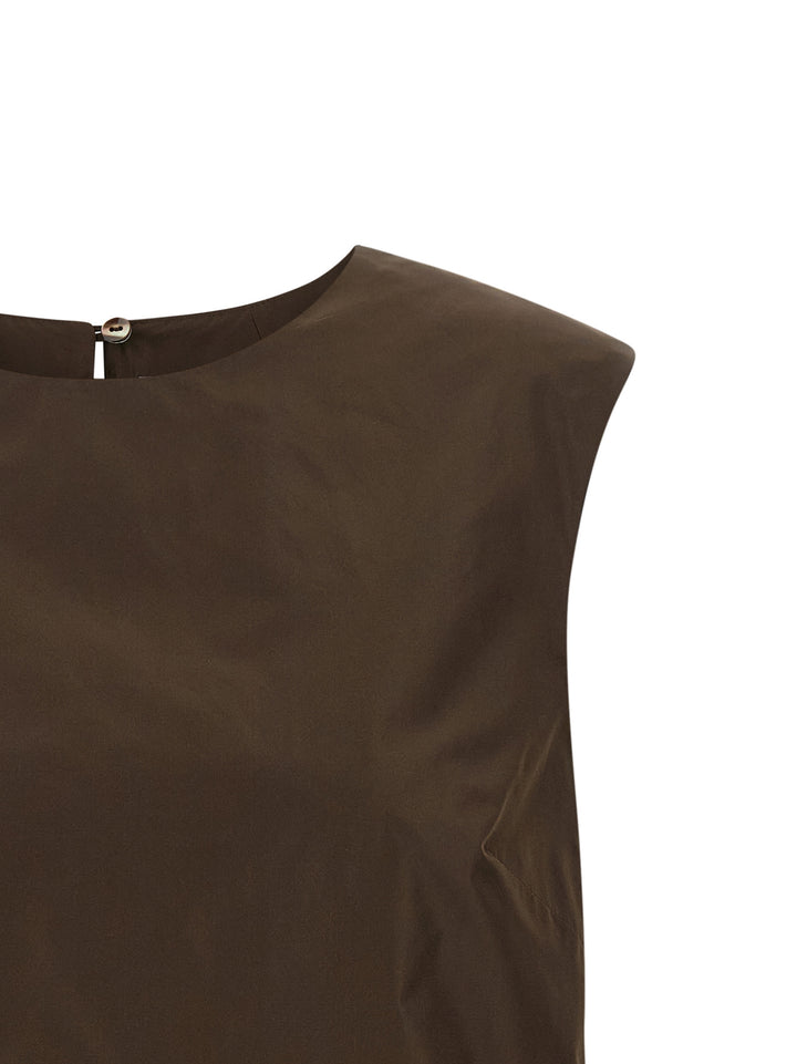 P.A.R.O.S.H. Pimpy26 Tops - Brown | 73d16acebe0f502a5341d5d5d0ac5ce5fcab7676