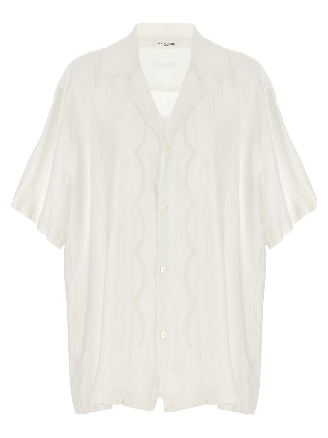 Beach Shirt, Blouse White