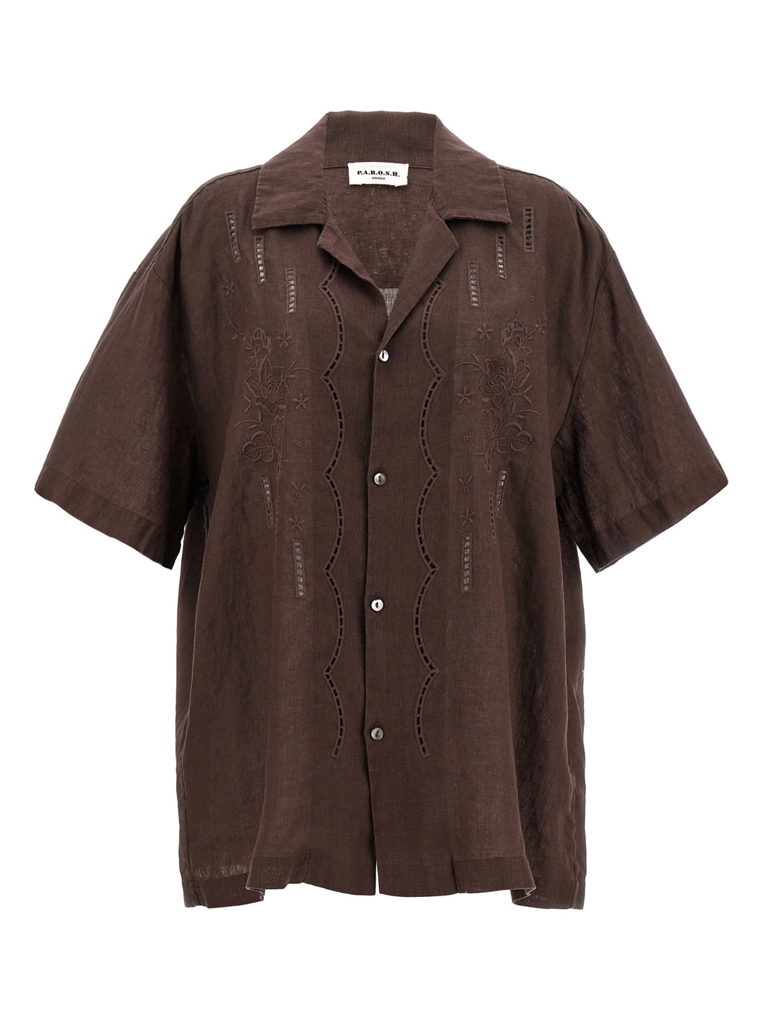 Beach Shirt, Blouse Brown