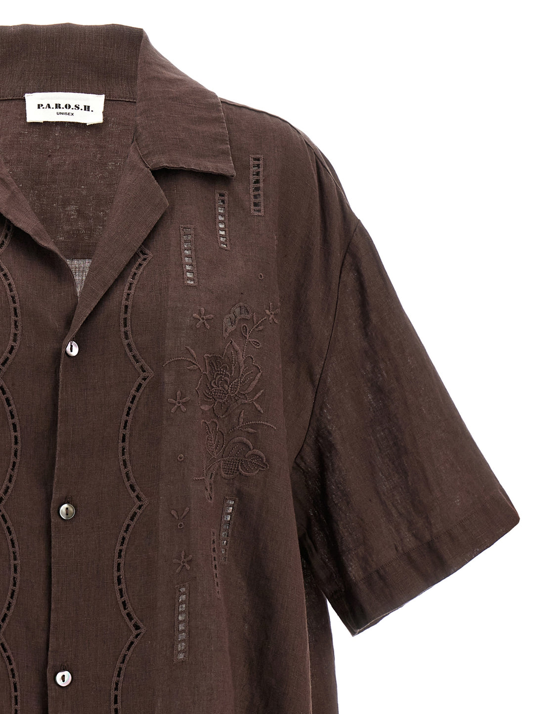 Beach Shirt, Blouse Brown