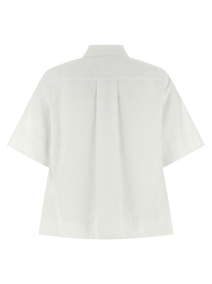 P.A.R.O.S.H. Cubo26 Shirt and Blouse - White | 4a69f31fd293be1808a4b017042b2f73e75314dd