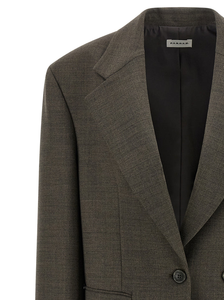 P.A.R.O.S.H. Powo BlazerS - Brown | 3c4eb1ea2c3c3e10bab9a83b30f84d9176498edd