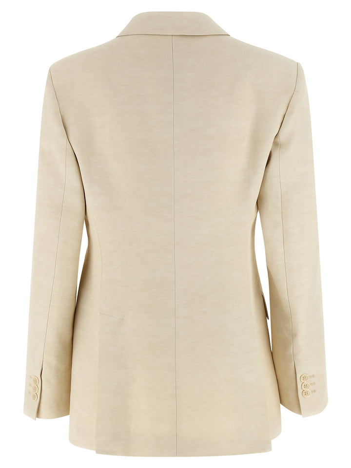 P.A.R.O.S.H. Raisa BlazerS - Beige | 8952f14273bd368c261f9ed42864115a7848394f