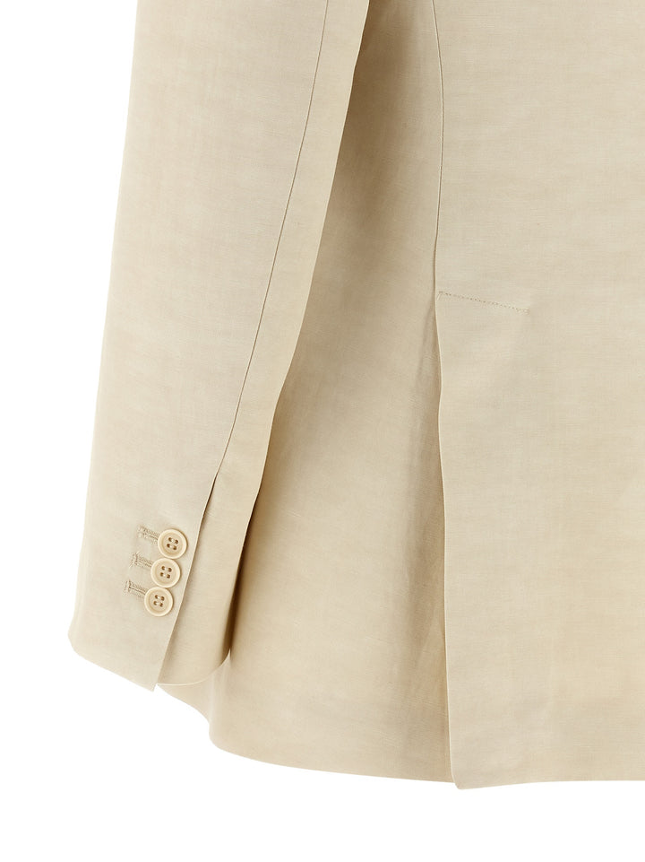 P.A.R.O.S.H. Raisa BlazerS - Beige | 30ec191e21eaecde46d44e335ac79ef16998c340