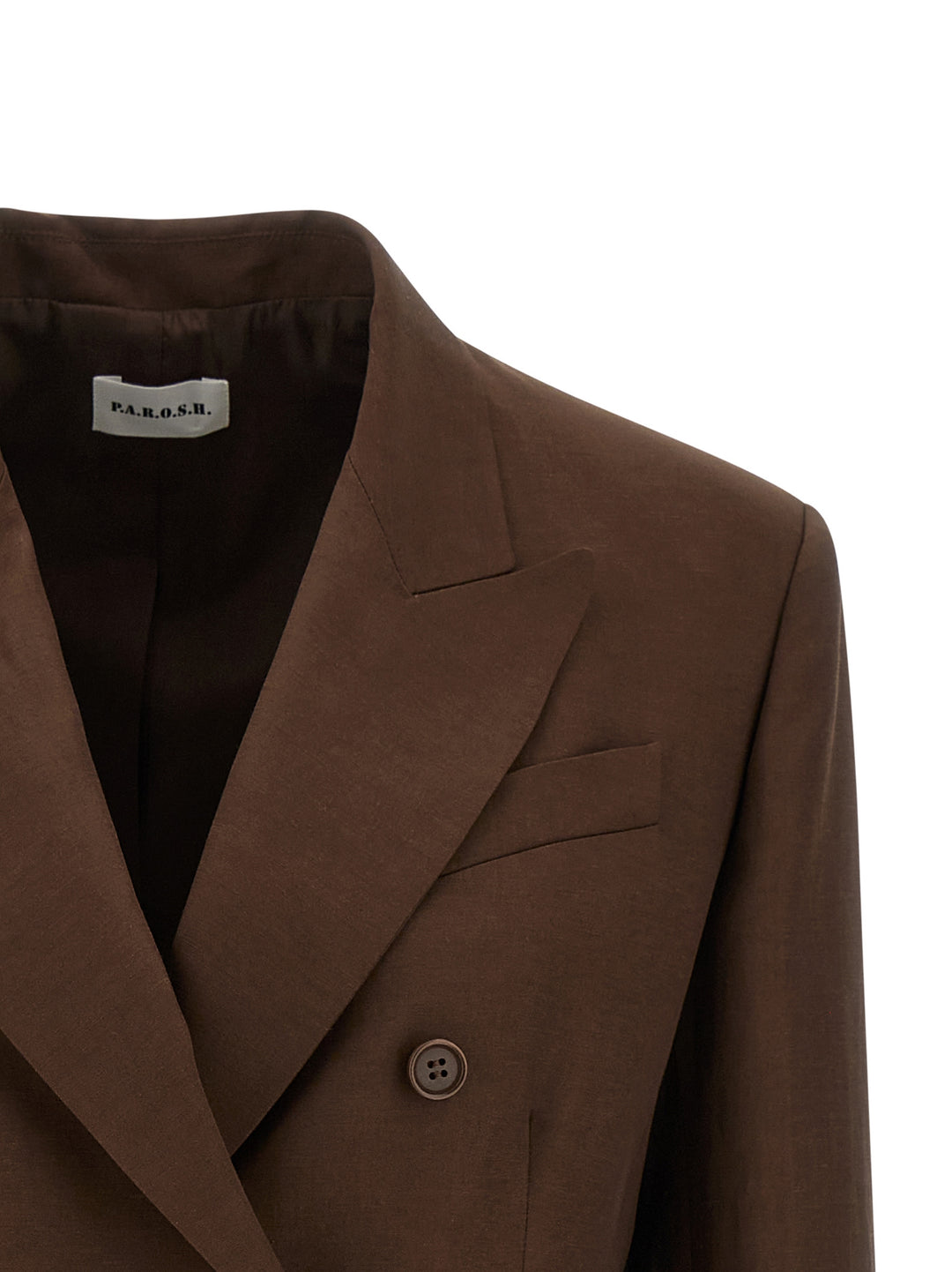 P.A.R.O.S.H. Raisa BlazerS - Brown | aabde741d0aa08cb4094551eff9622dc537f446b