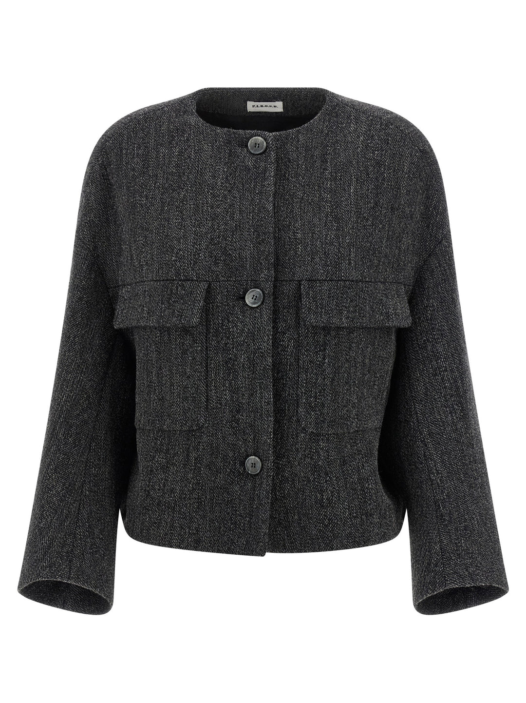 P.A.R.O.S.H. Lowolf Puffer Jackets - Gray | e7e23f722921a6455327923bd1d301b5ec53b9b3