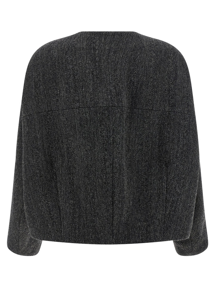 P.A.R.O.S.H. Lowolf Puffer Jackets - Gray | 375fb9217e7af165a40df9e0d9f45f3051d97680