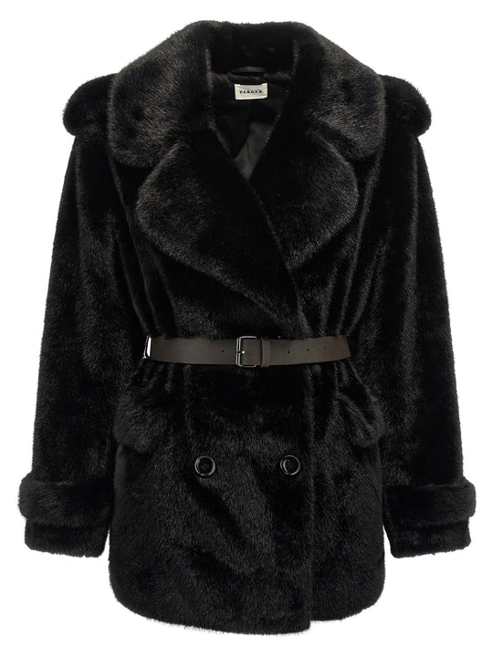 Faux Coat Fur Brown