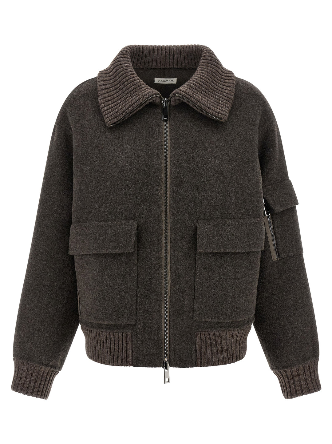 P.A.R.O.S.H. Leak25 Puffer Jackets - Brown | 778fcce9874a2976443b1751bfc8c9800e871e79