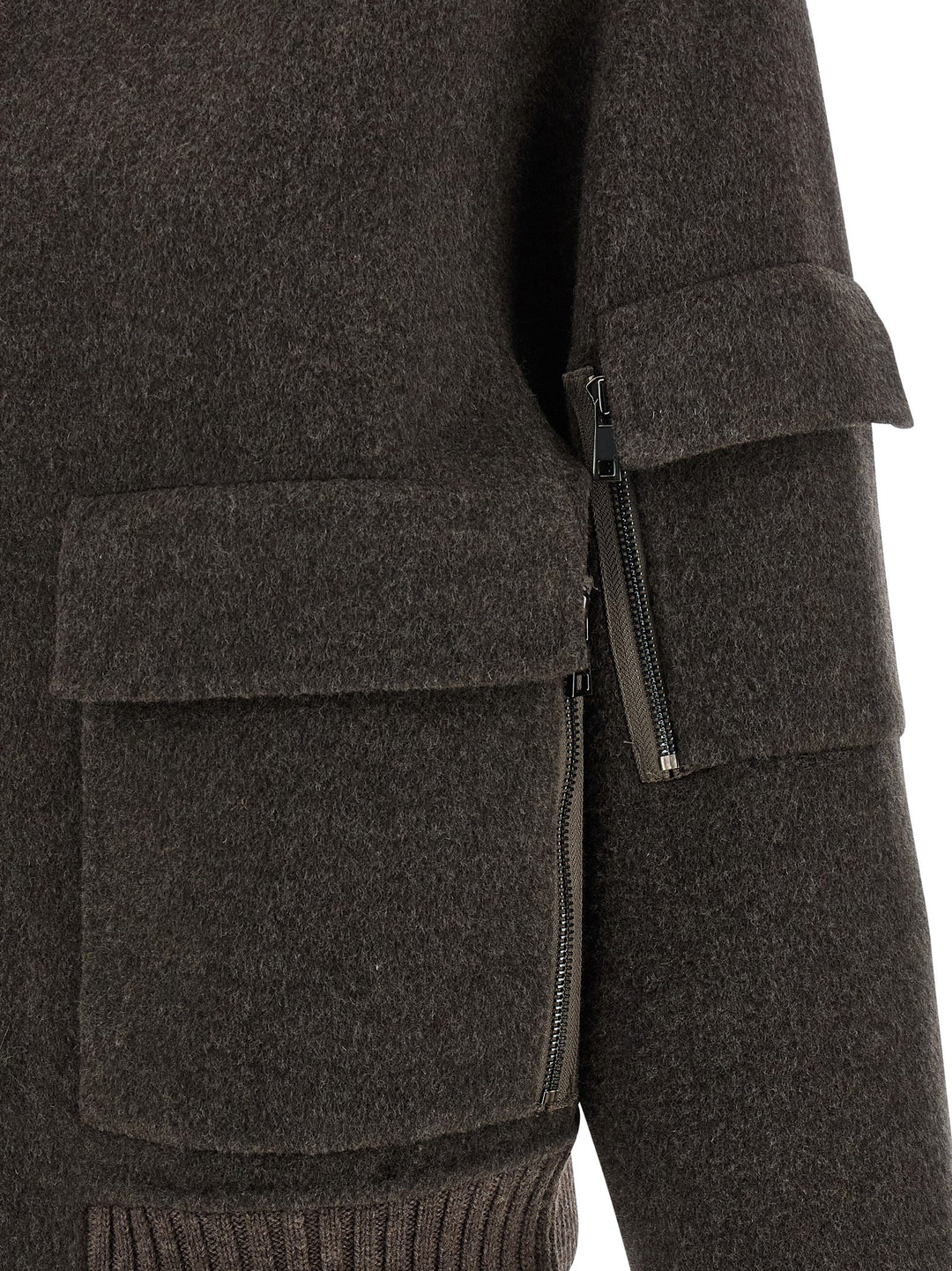 P.A.R.O.S.H. Leak25 Puffer Jackets - Brown | fed48166cb6f0fbf048c6b08652df6853a20cac5