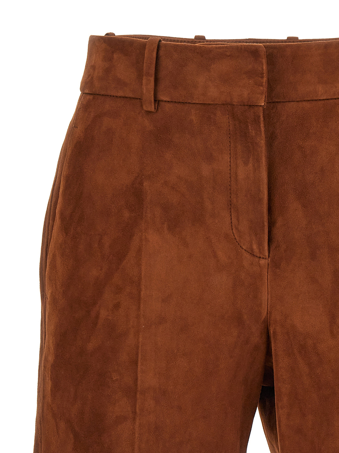 Suede Shorts Bermuda, Short Brown