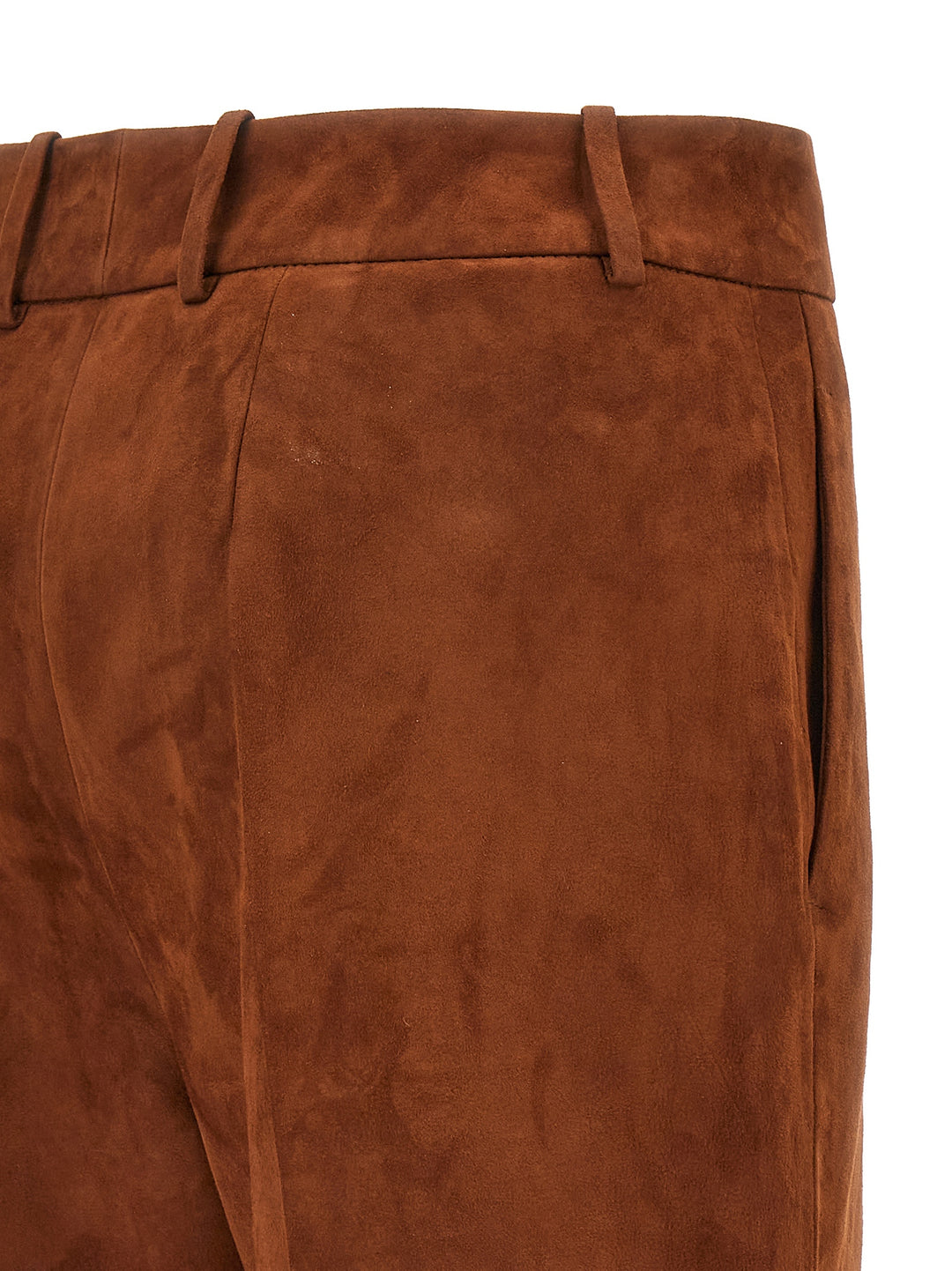 Suede Shorts Bermuda, Short Brown