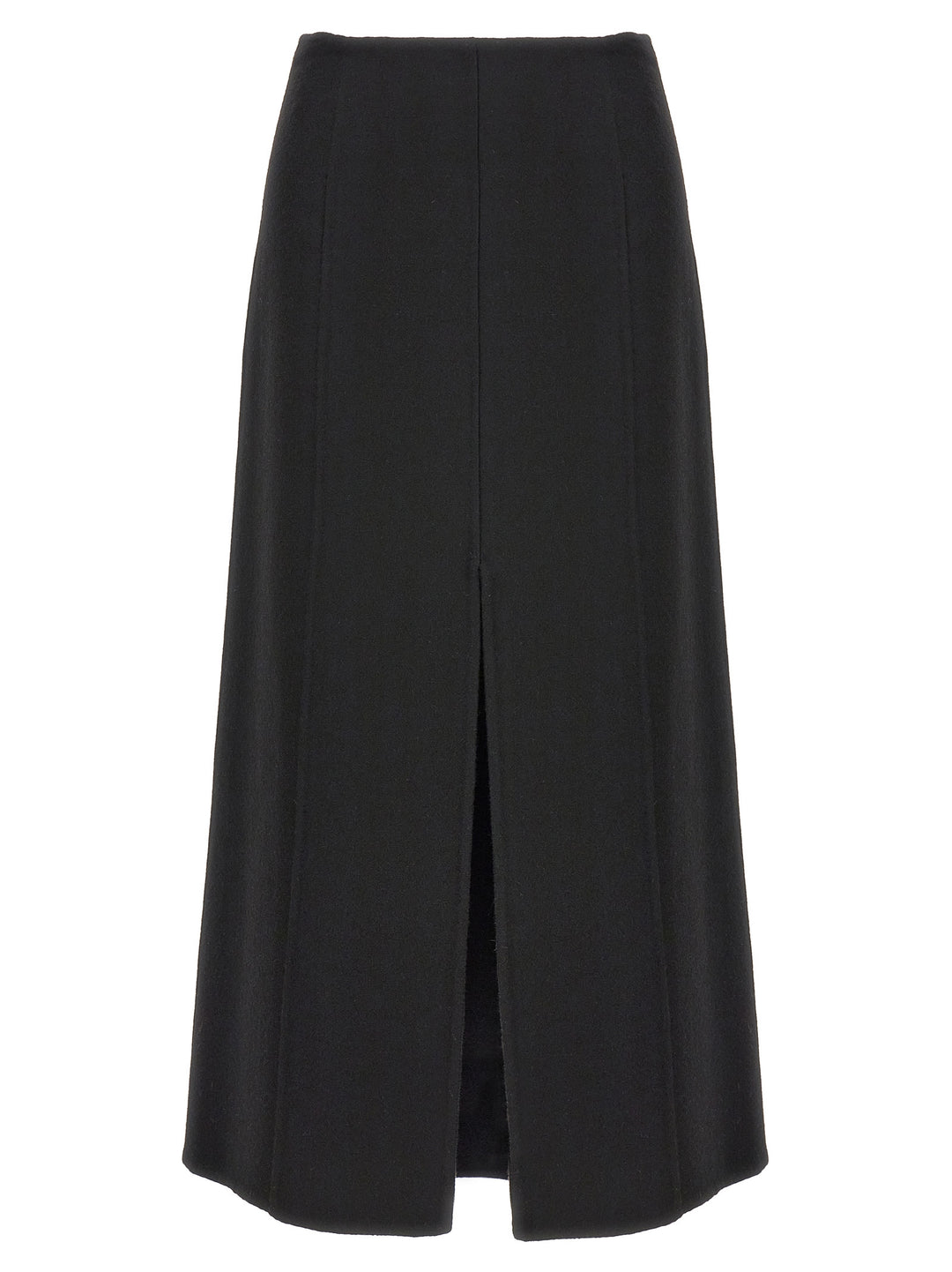 Long Cloth Skirt Skirts Black